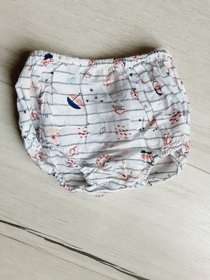 Vêtement bébé fille short culotte marins Sergent Major 12 mois 1 an