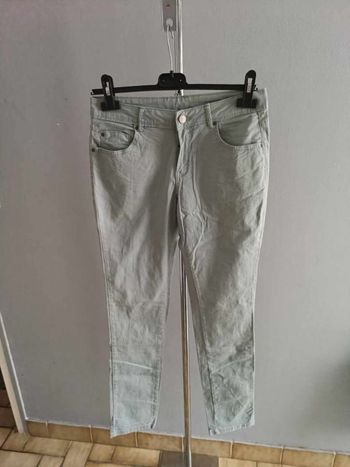 pantalon coton vert (voir derniere photo couleur)