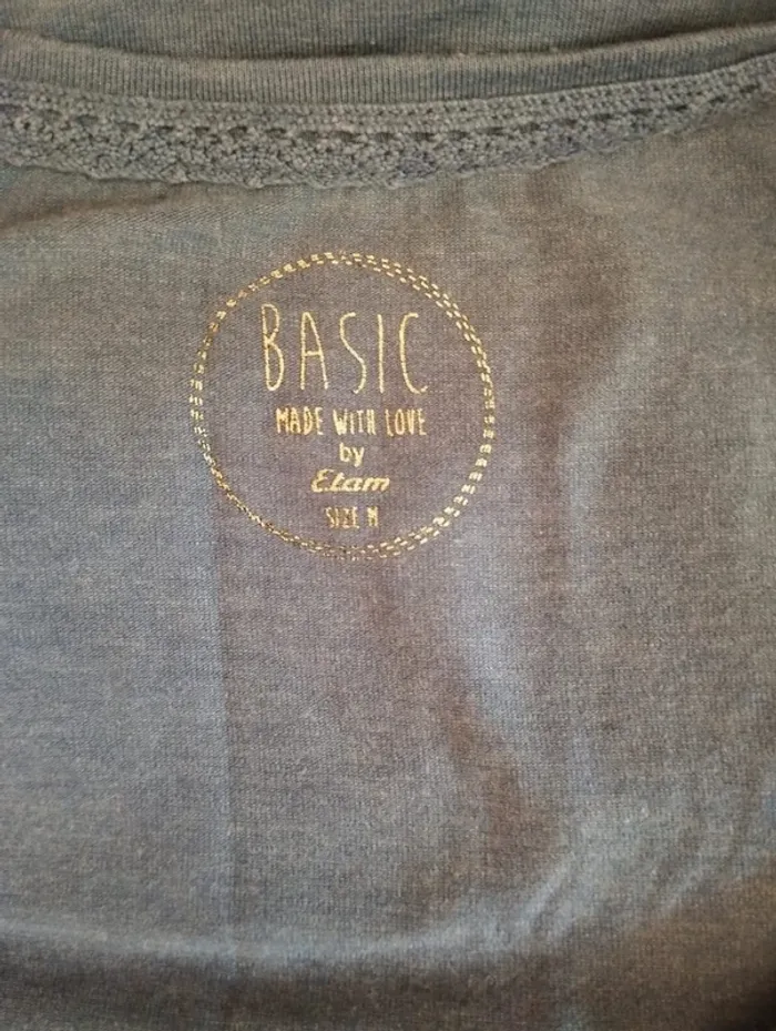 🌸Débardeur bleu Etam Taille 38🌸 - photo numéro 4