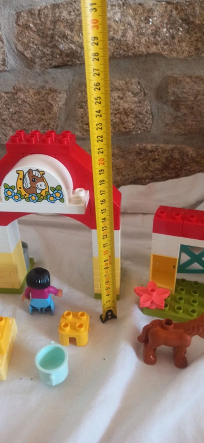 Écurie lego duplo avec chevaux - photo numéro 11