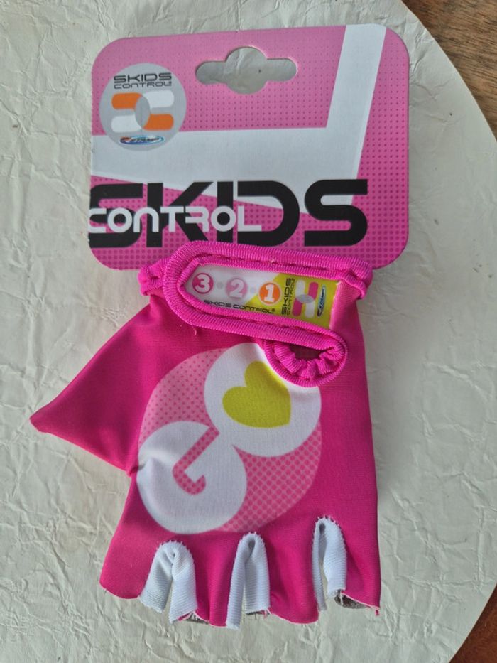 Gants protection mitaines vélo skids control