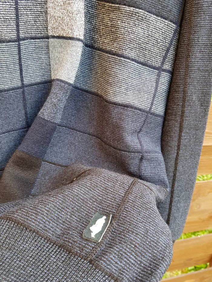 Pull homme col haut, 50% laine - photo numéro 3