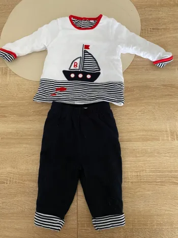 Ensemble épais bébé 6 mois