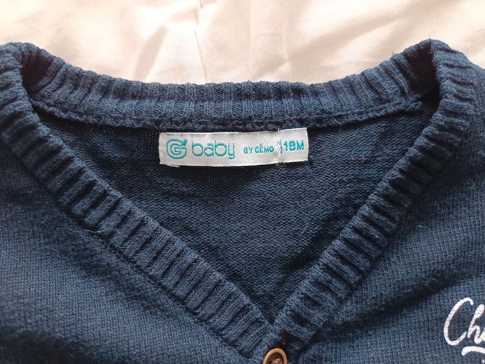 Gilet gemo 18m tbe - photo numéro 2