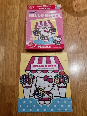 Puzzle hello Kitty pour garçon ou fille 3 4 5 6 ans