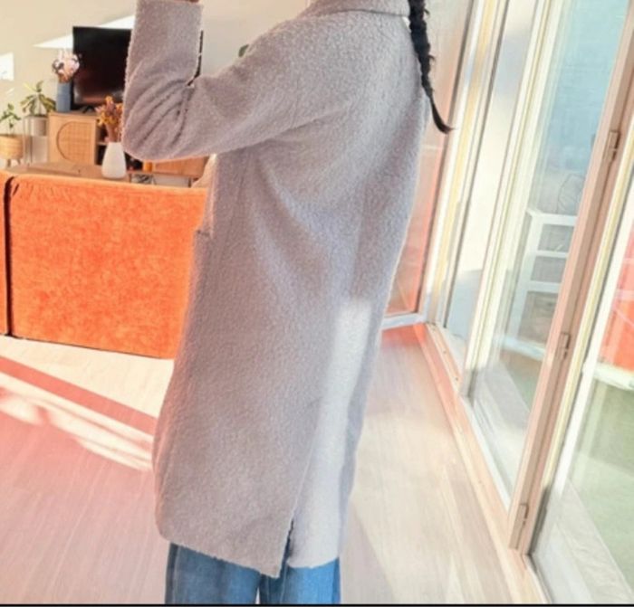 Manteau long bouclettes - photo numéro 4