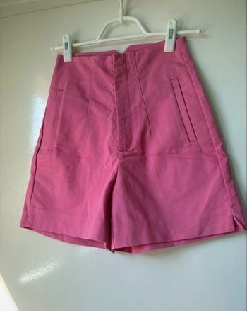 Short tailleur rose Stradivarius 