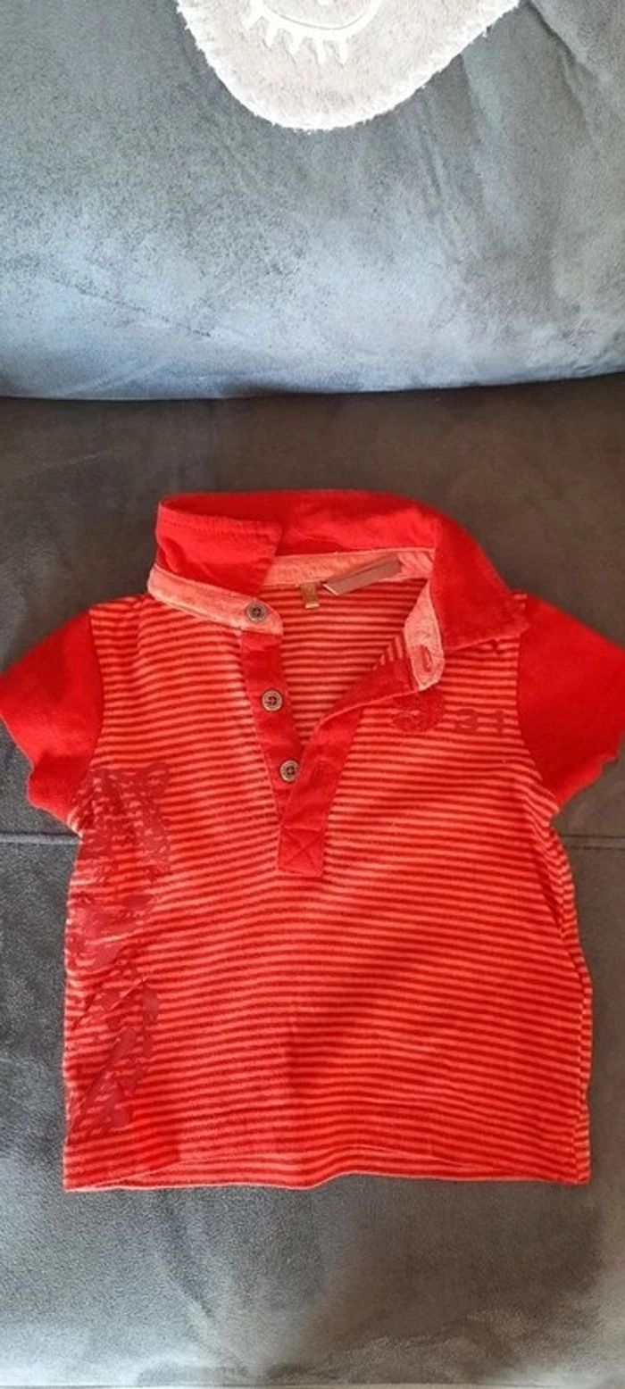 Polo manches courtes 6 mois