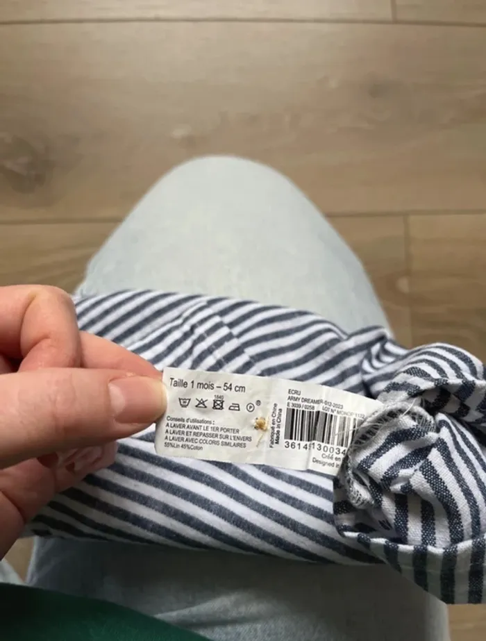 Combi short 1 mois - bout’chou (Monoprix) - photo numéro 5