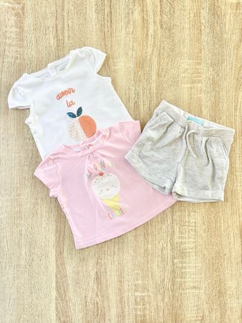 Ensemble été bébé fille