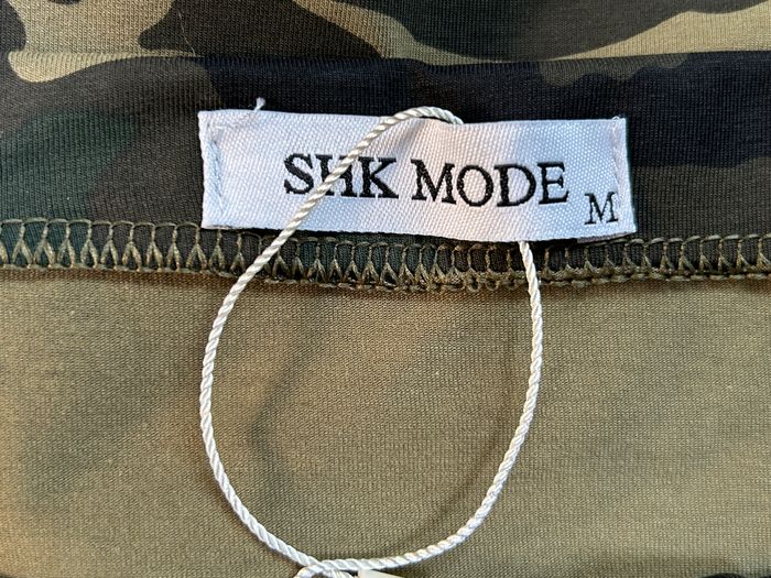 Robe kaki camouflage SHK Mode - Taille M - photo numéro 4