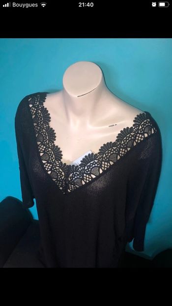 Blouse noir 🌺 tezenis neuf avec étiquette