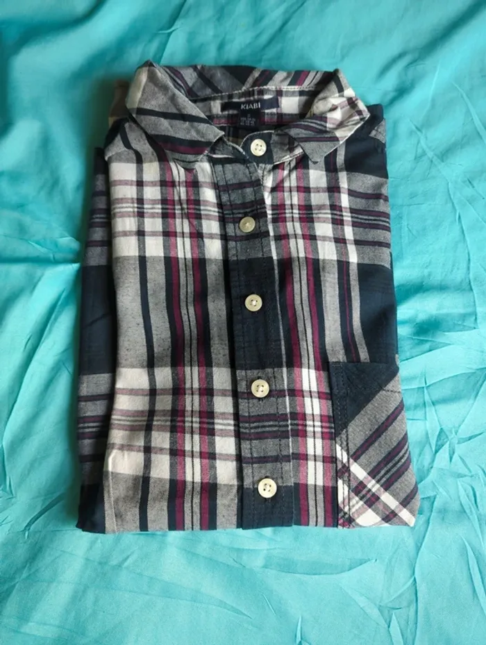 Chemise à carreaux femme