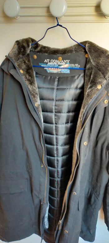 Parka Armand Thiery avec fausse fourrure détachable