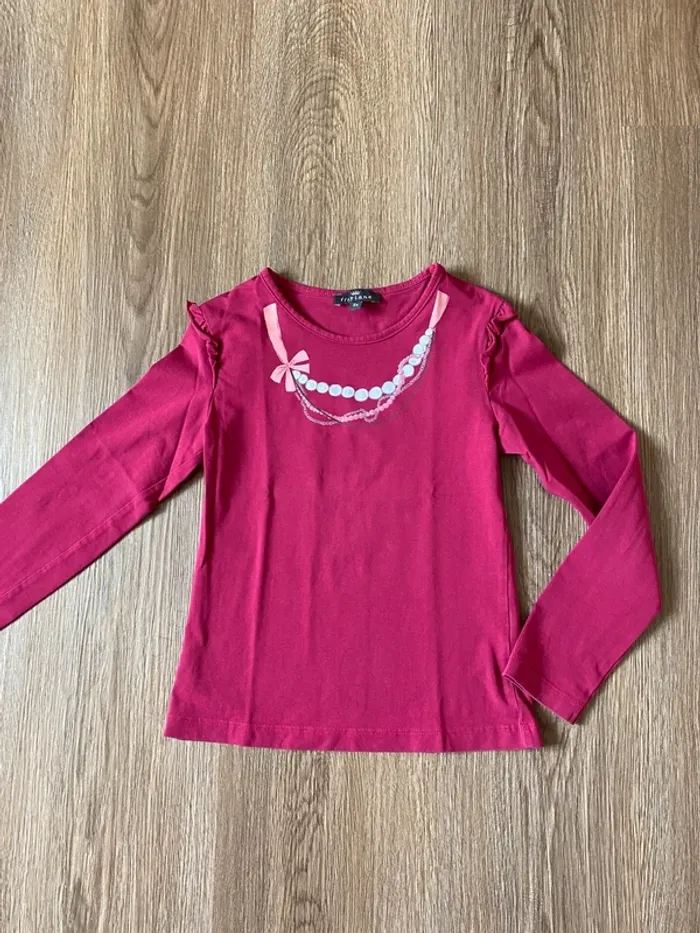 Tee shirt à ML Floriane 8 ans