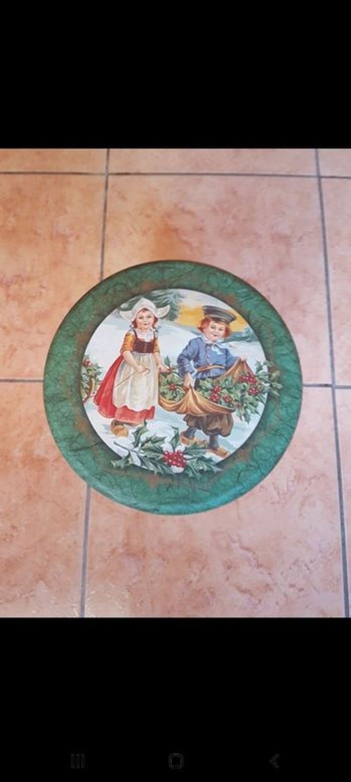 Boîte en métal déco fille - photo numéro 3