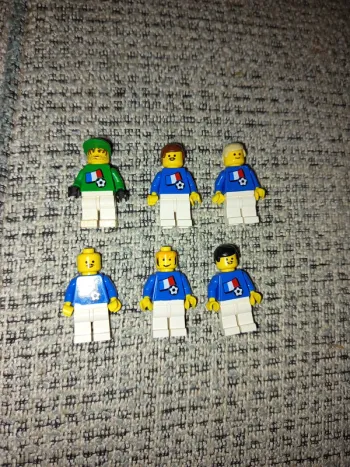 Figurines Lego - French soccer team