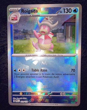 Carte pokémon ROIGADA MASTERBALL 019/131 Évolutions Prismatiques. Fr.