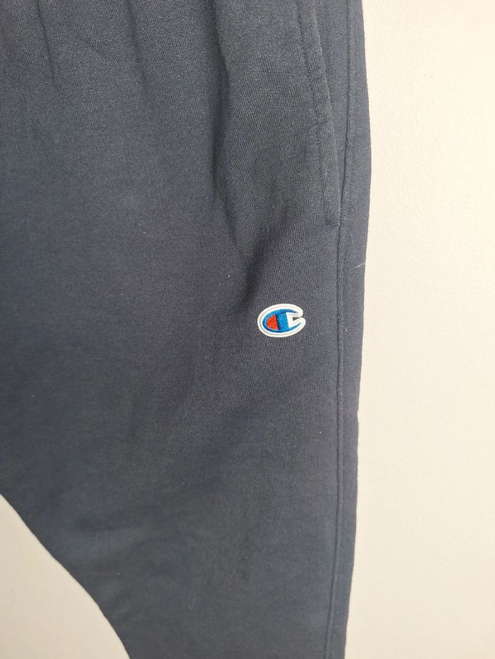 jogging Trackpant champion homme  bleu foncé / logo brodé taille M (490) - photo numéro 2