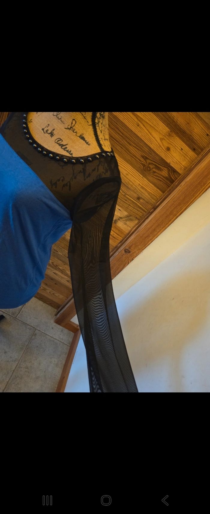 Haut manches longues transparentes Charlott' - photo numéro 4