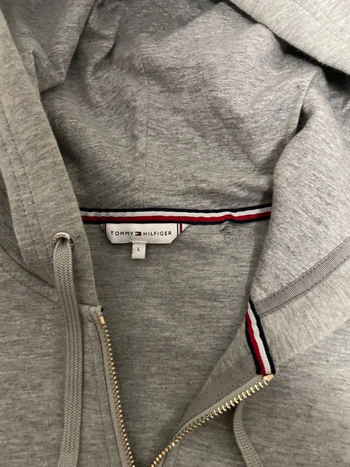 Sweat à capuche zip Tommy Hilfiger - photo numéro 3