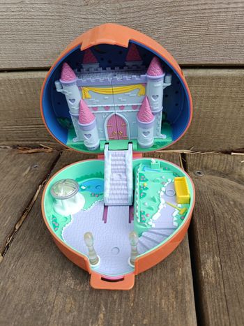 Pollypocket château vintage 1992 bluebird