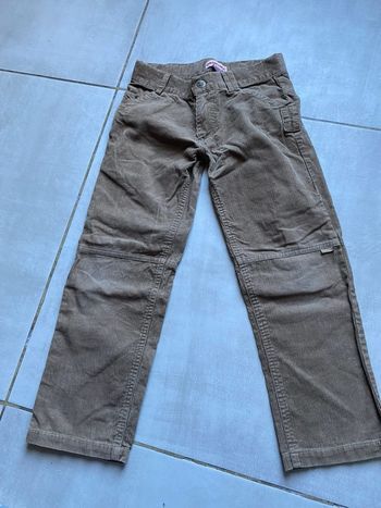Pantalon velours marron 