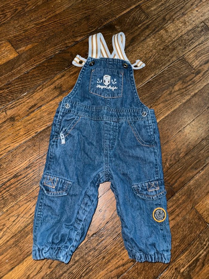 Salopette sergent major 9 mois