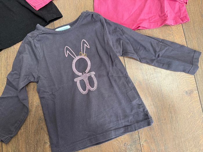 Lot tee shirt ML 18mois - photo numéro 2