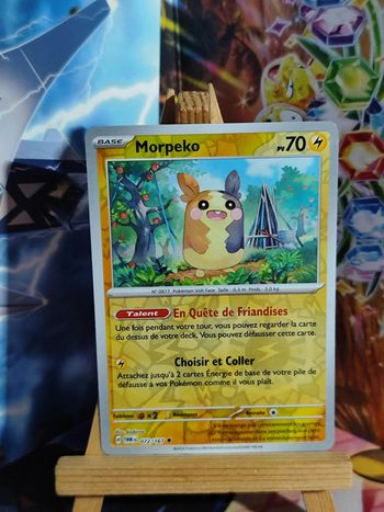Morpeko reverse 72/167 Mascarade Crépusculaire