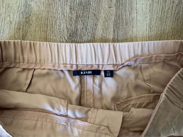 Pantalon femme taille 42 couleur rose pale Kiabi bon état - photo numéro 5