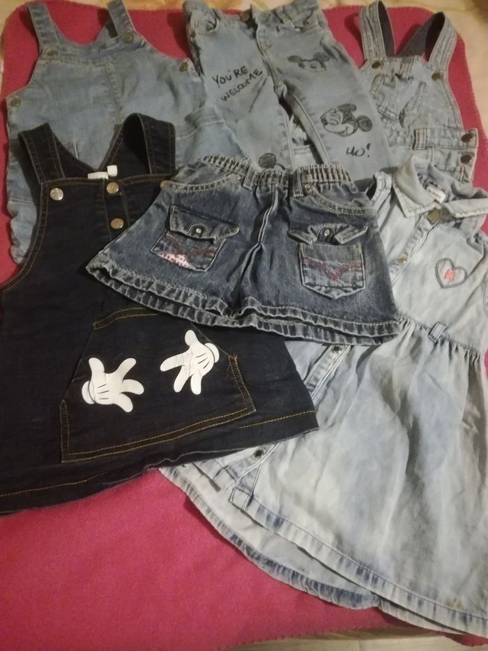 Lots vetements en jean