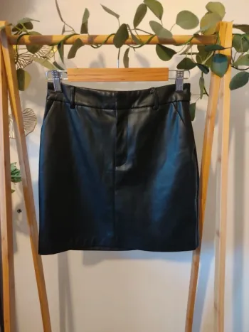 Jupe en simili Kiabi XS/34