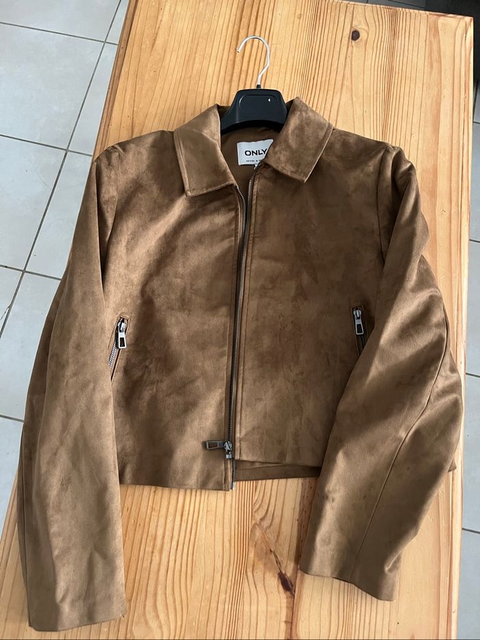 Veste suédine Only