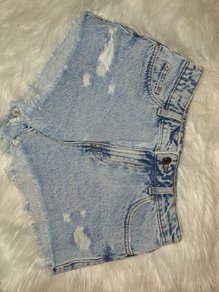 Short en jean zara - photo numéro 4