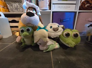 Peluche péter pan clochette disney