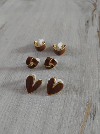 Lot boucles d'oreilles neuves