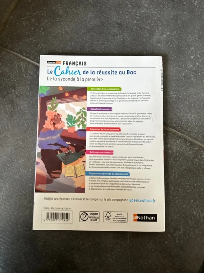 Livre cahier du bac - photo numéro 3
