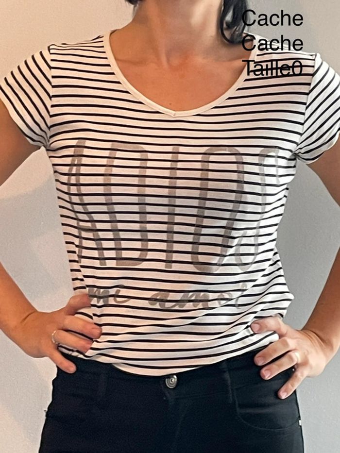 TEE shirt été style marinière
