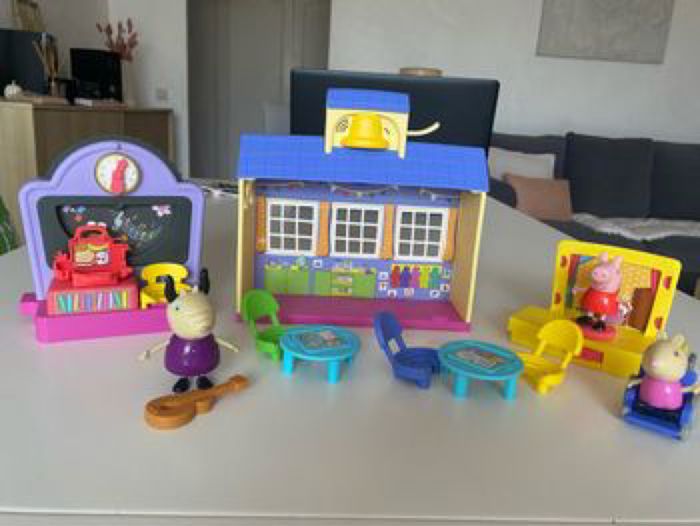 Salle de classe Peppa Pig