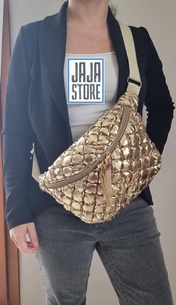 Sac banane doudoune🎁 matelassée Dorée