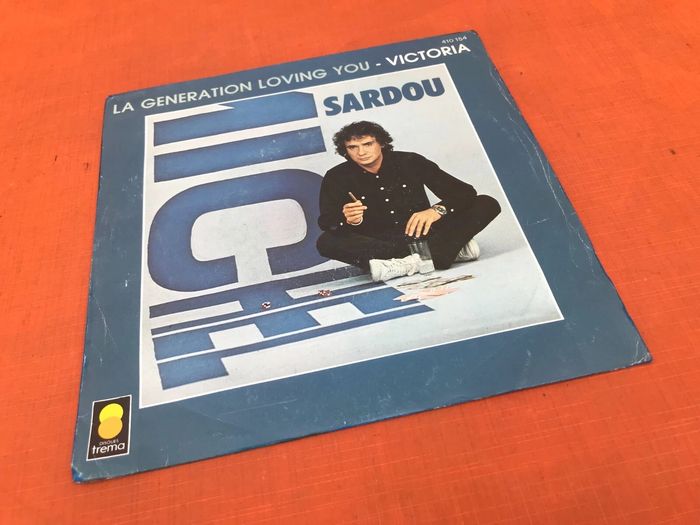 Vinyle 45 tours Michel Sardou La génération loving you (1981) trema 410154 - photo numéro 2