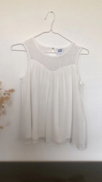 Débardeur blanc Vero Moda XS