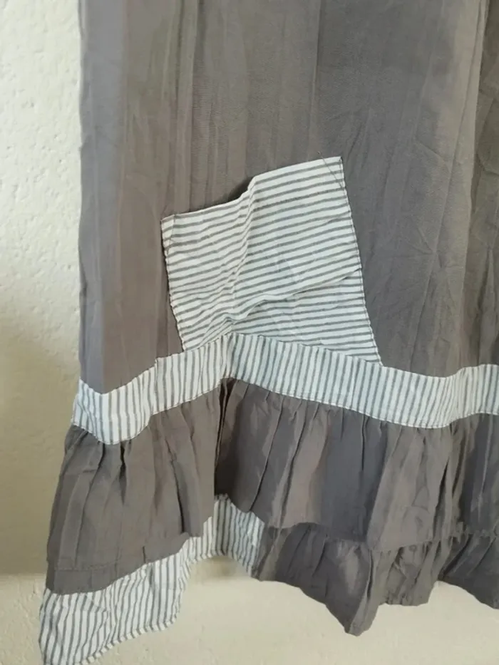 Tunique rayée - Made in Italy - taille 46 - photo numéro 2