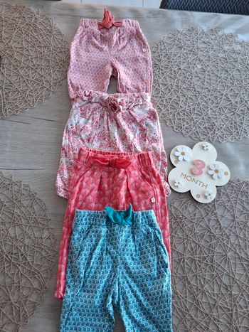 Lot pantalons okaidi