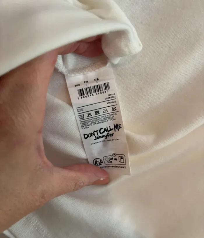 T-shirt ÉLITE x Jennyfer – T L – Neuf avec étiquette - photo numéro 9