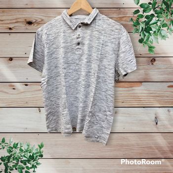 Polo léger La Halle gris 👕