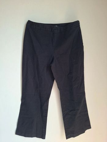 Pantalon noir - chic et polyvalent, en bon état, taille 40