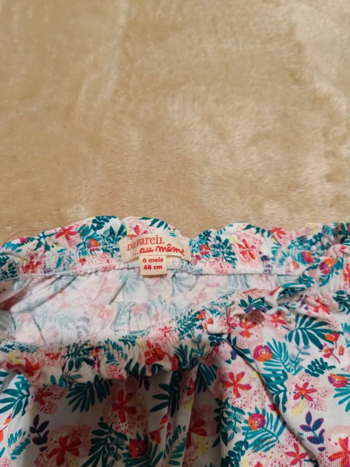 Short fleurs 6 mois - photo numéro 2