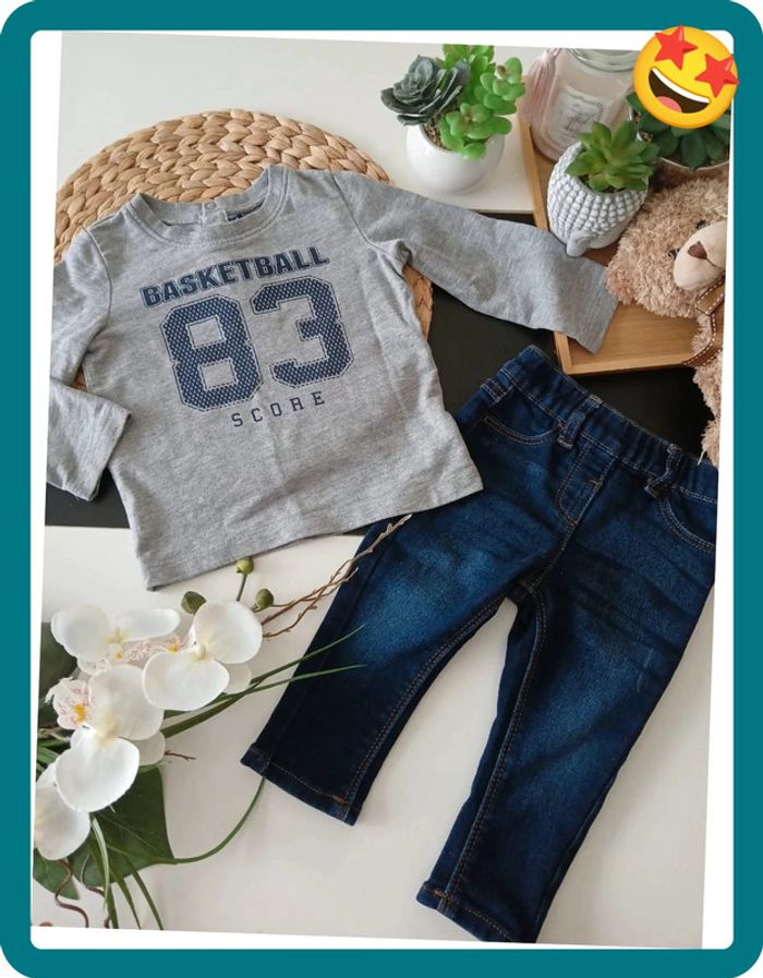 Ensemble bébé garçon Taille 12 mois🌿🦁 - photo numéro 4